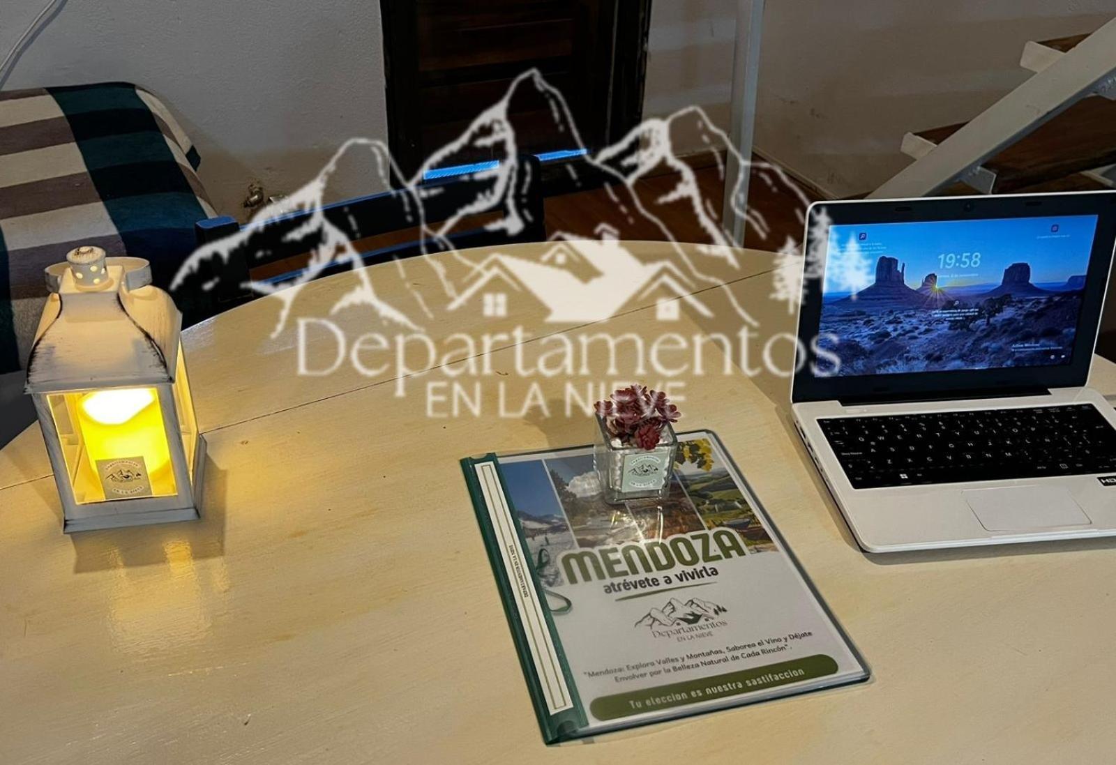 Hermoso Departamento Frente A Las Montanas Los Penitentes Eksteriør bilde